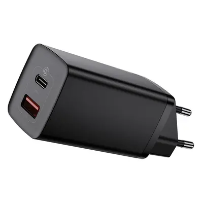 Baseus GaN2 Lite rychlonabíječka USB / USB-C PD 65W Black