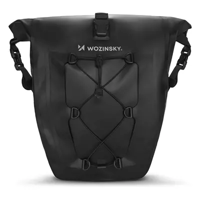 Wozinsky cyklistická brašna na nosič 25 l Black