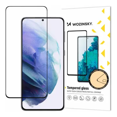 Wozinsky Celoplošně lepené tvrzené sklo 9H na Samsung Galaxy S23 PLUS 5G Black