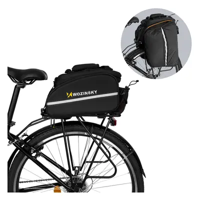 Wozinsky cyklistická brašna na nosič 35 l Black