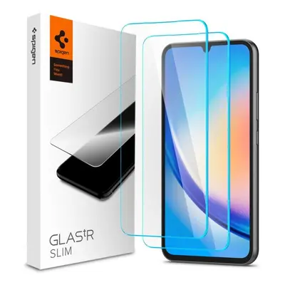 Tvrzené sklo Spigen Glass.TR Slim 2BALENÍ Samsung Galaxy A34 5G Clear