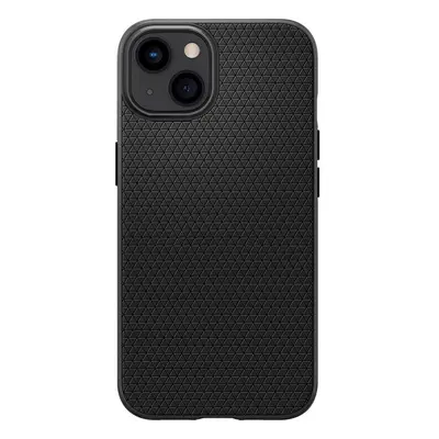 Spigen Liquid Air silikonové pouzdro na iPhone 13 6.1" Matte black