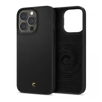 Spigen Ciel Leather Brick silikonové pouzdro na iPhone 13 Pro MAX 6.7" black