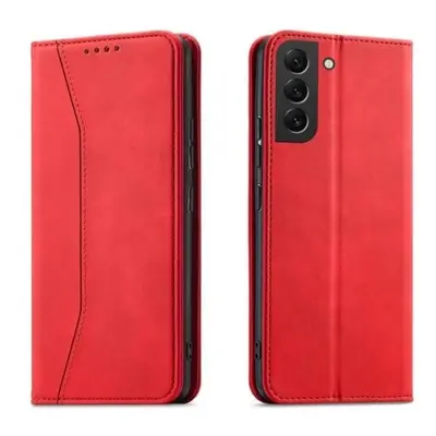 Magnet Fancy Case elegantní knížkové pouzdro na Samsung Galaxy S23 ULTRA 5G Red