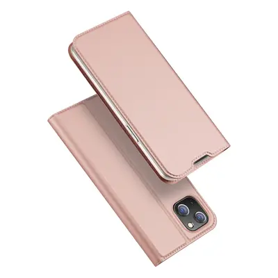 DUX DUCIS Skin knížkové pouzdro na iPhone 14 PLUS 6.7" Pink