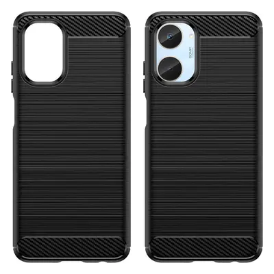 Carbon silikonové pouzdro na Realme 10 Black