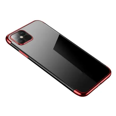 Color Electroplating silikonové pouzdro na iPhone 13 Mini 5.4" red