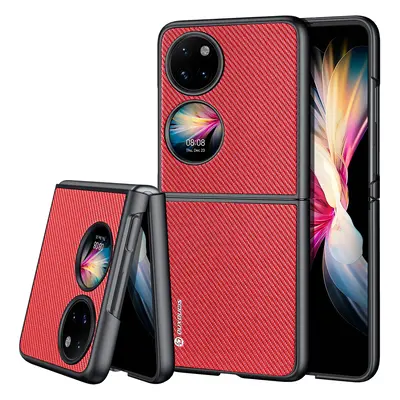 Dux Ducis Fino pouzdro na Huawei P50 Pocket Red