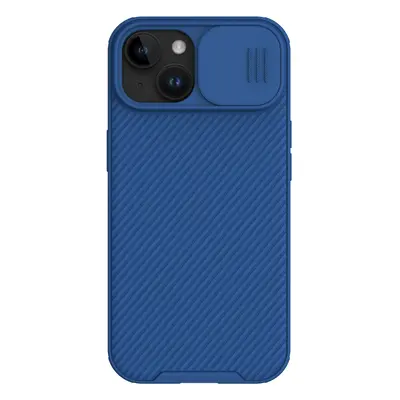 Nillkin CamShield Pro Magnetic silikonové pouzdro na iPhone 15 PLUS 6.7" Blue