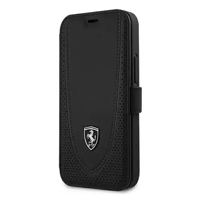 Ferrari FEOGOFLBKP12SBK knížkové pouzdro iPhone 12 mini 5,4" black book Off Track Perforated