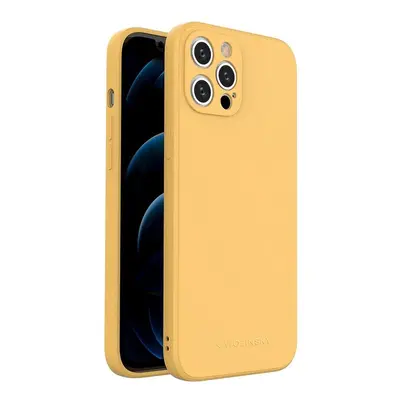 Wozinsky Color Case silikonové pouzdro na iPhone 12 Pro MAX 6.7" yellow