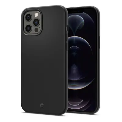 Spigen Cyrill silikonové pouzdro na iPhone 12 / 12 Pro 6.1" Black