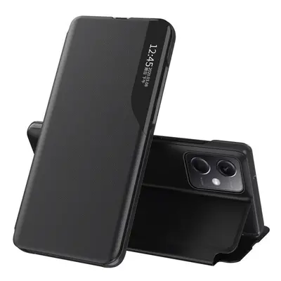 Knížkové pouzdro s imitací kůže na Xiaomi Redmi Note 12 5G/POCO X5 5G Black