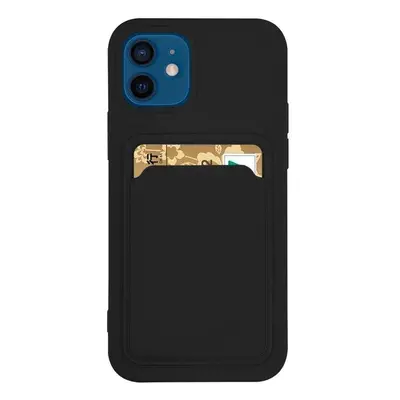 Silikonové pouzdro s kapsou na Xiaomi Redmi NOTE 9 black