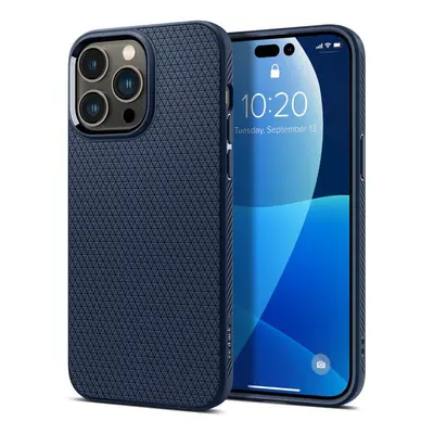 Spigen Liquid Air silikonové pouzdro na iPhone 14 PRO 6.1" Navy blue