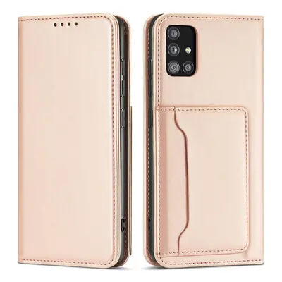 Magnet Card Case elegantní knížkové pouzdro s venkovní kapsou na Xiaomi Redmi Note 11 PRO / Note