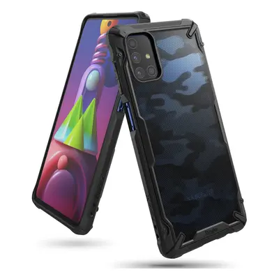 Ringke Fusion X pancéřové pouzdro na Samsung Galaxy M51 camo black