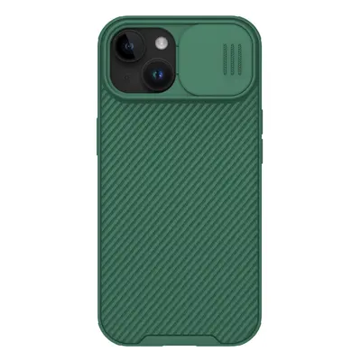 Nillkin CamShield Pro Magnetic silikonové pouzdro na iPhone 15 PLUS 6.7" Green