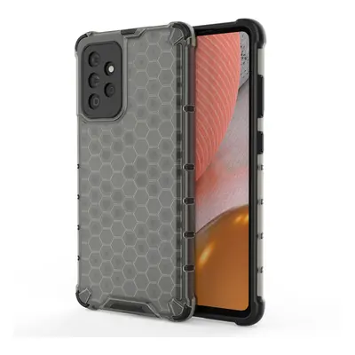 Honeycomb pancéřové pouzdro se silikonovým rámem pro Samsung Galaxy A53 5G Black