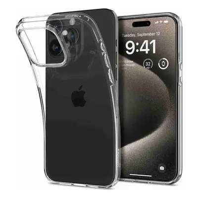 Spigen Liquid Crystal silikonové pouzdro na iPhone 13 Pro 6.1" Crystal clear