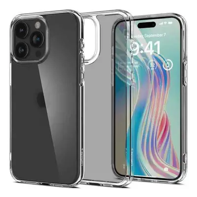 Spigen Ultra Hybrid obal na iPhone 15 PRO 6.1" Frost Clear (matný)