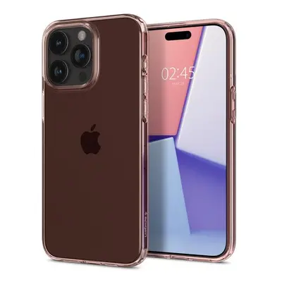 Spigen Crystal Flex silikonový kryt na iPhone 15 PRO MAX 6.7" Rose