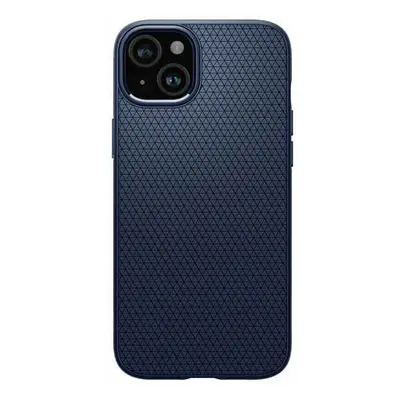 Spigen Liquid Air silikonové pouzdro na iPhone 15 6.1" Navy Blue