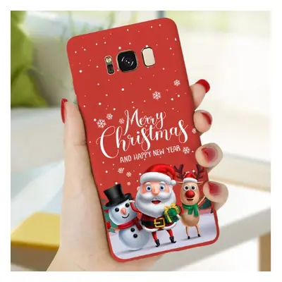 Silkonové Christmas pouzdro na Samsung Galaxy A10 - Veselé Vánoce