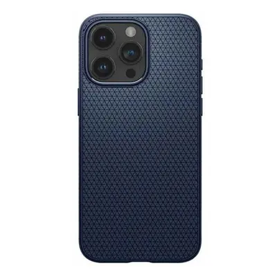 Spigen Liquid Air silikonové pouzdro na iPhone 15 PRO 6.1" Navy Blue