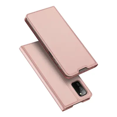 DUX DUCIS Skin knížkové pouzdro na Samsung Galaxy A03s rose