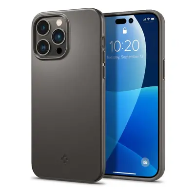 Spigen Thin Fit silikonové pouzdro na iPhone 14 PRO MAX 6.7" Gunmetal