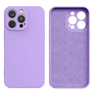 Silikonové pouzdro LUX na iPhone 14 PLUS 6.7" Purple