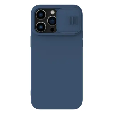 Nillkin CamShield Silky silikonové pouzdro na iPhone 14 PRO 6.1" Midnight blue