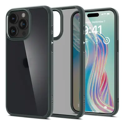 Spigen Ultra Hybrid pouzdro na iPhone 15 PRO MAX 6.7" Frost green