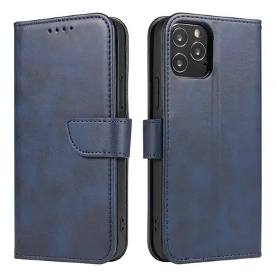 Magnet Case elegantní knížkové pouzdro na Xiaomi Poco X4 NFC Blue