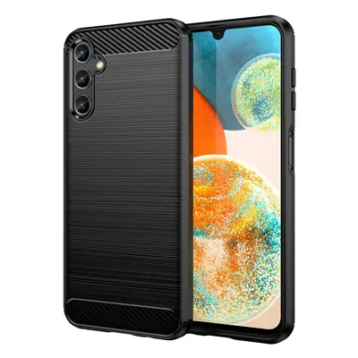 Carbon silikonové pouzdro na Samsung Galaxy A14 5G Black