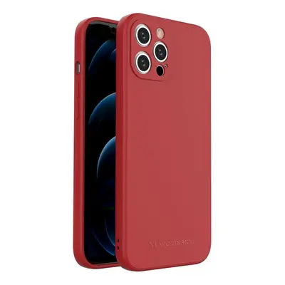 Wozinsky Color Case silikonové pouzdro na iPhone 12 Pro MAX 6.7" red