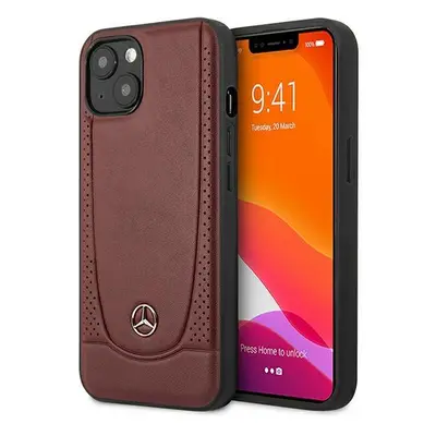 Mercedes MEHCP13SARMRE hard silikonové pouzdro iPhone 13 Mini 5.4" red Urban Line