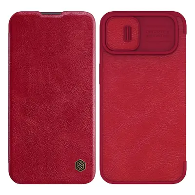 Nillkin Qin PRO knížkové pouzdro na iPhone 14 PLUS 6.7" Red