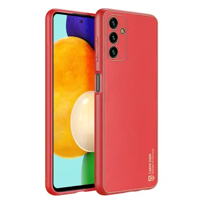 Dux Ducis Yolo pouzdro z Eko kůže na Samsung Galaxy A13 5G Red