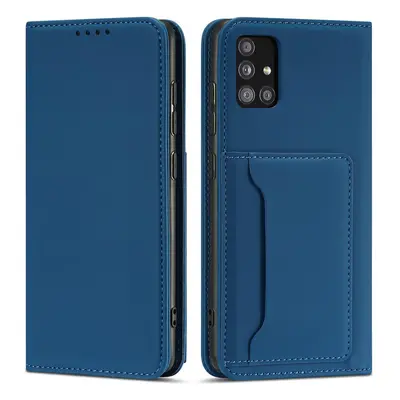 Magnet Card Case elegantní knížkové pouzdro s venkovní kapsou na Xiaomi Redmi Note 11 PRO / Note