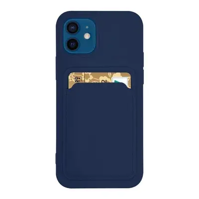 Silikonové pouzdro s kapsou na Xiaomi Redmi Note 11 PRO PLUS Navy blue