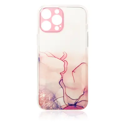 Marble Case silikonové pouzdro na iPhone 13 Pro MAX 6.7" Pink