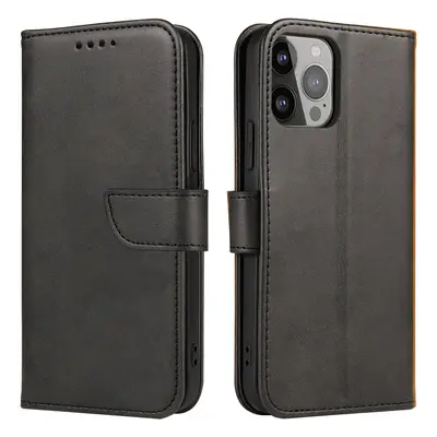 Magnet Case elegantní knížkové pouzdro na iPhone 13 Pro MAX 6.7" black