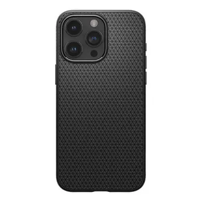 Spigen Liquid Air silikonové pouzdro na iPhone 15 PRO MAX 6.7" Matte Black