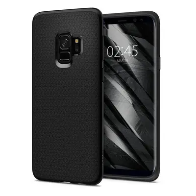 Spigen Liquid Air silikonové pouzdro na Samsung Galaxy S9 Matte black