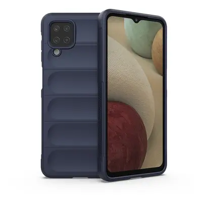 Magic Shield silikonové pouzdro na Samsung Galaxy A12 Dark blue