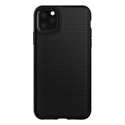 Spigen Liquid Air silikonové pouzdro na iPhone 11 Pro Max Matte Black