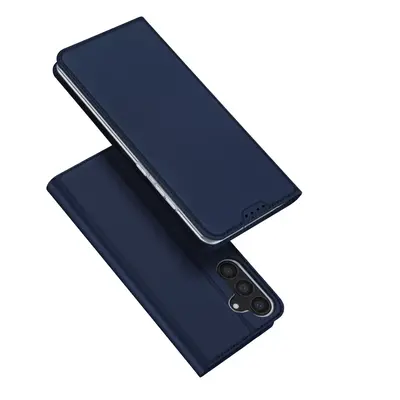 Knížkový kryt na Samsung Galaxy S24 5G DUX DUCIS Skin Blue