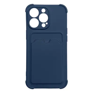 Silikonové pouzdro AirBag s kapsou na iPhone 13 Mini 5.4" navy blue